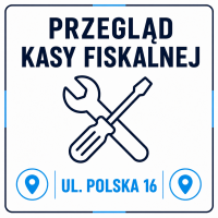 Przegląd kasy fiskalnej STACJONARNIE