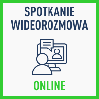 Konsultacja/prezentacja  ONLINE wideorozmowa