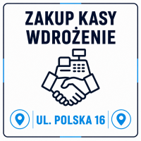 Zakup i wdrożenie kasy fiskalnej STACJONARNIE